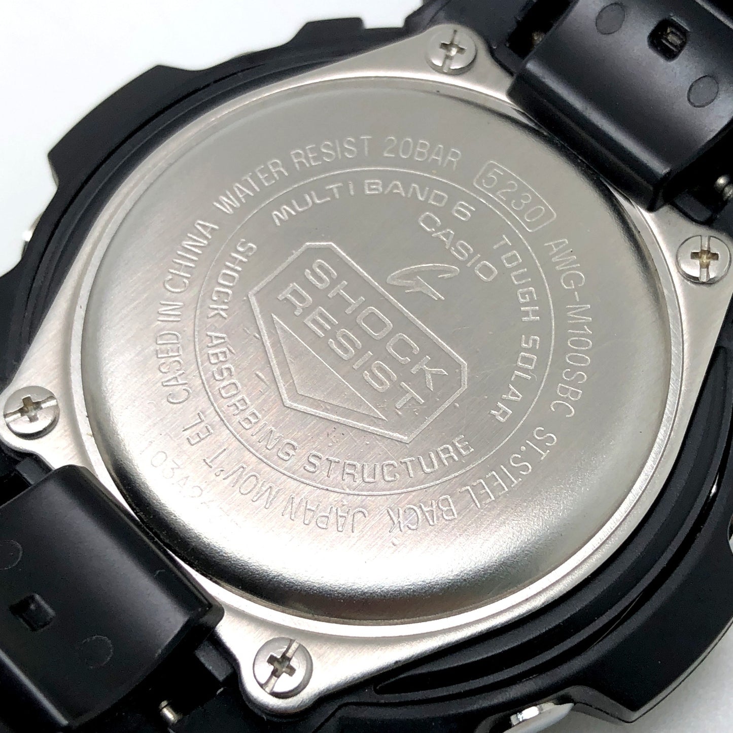 AWG-M100SBC-1 電波ソーラー搭載 コンポジットバンドモデル