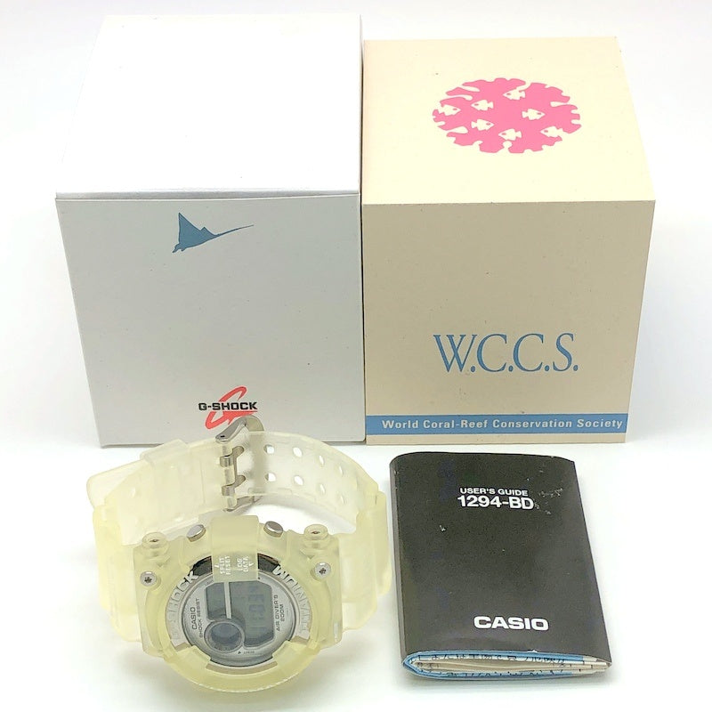 DW-8201WC-7T W.C.C.S. フロッグマン 白ロゴ トリプルマンタEL