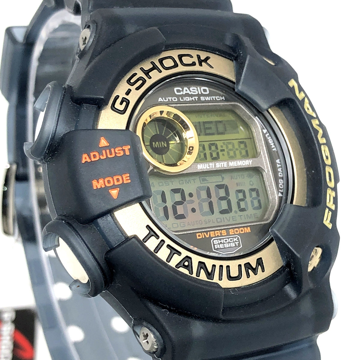 DW-9902GWC-8 フロッグマン WCCS ブラックスケルトン