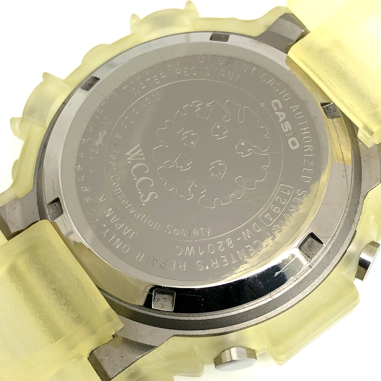 DW-8201WC-7T W.C.C.S. フロッグマン 白ロゴ トリプルマンタEL