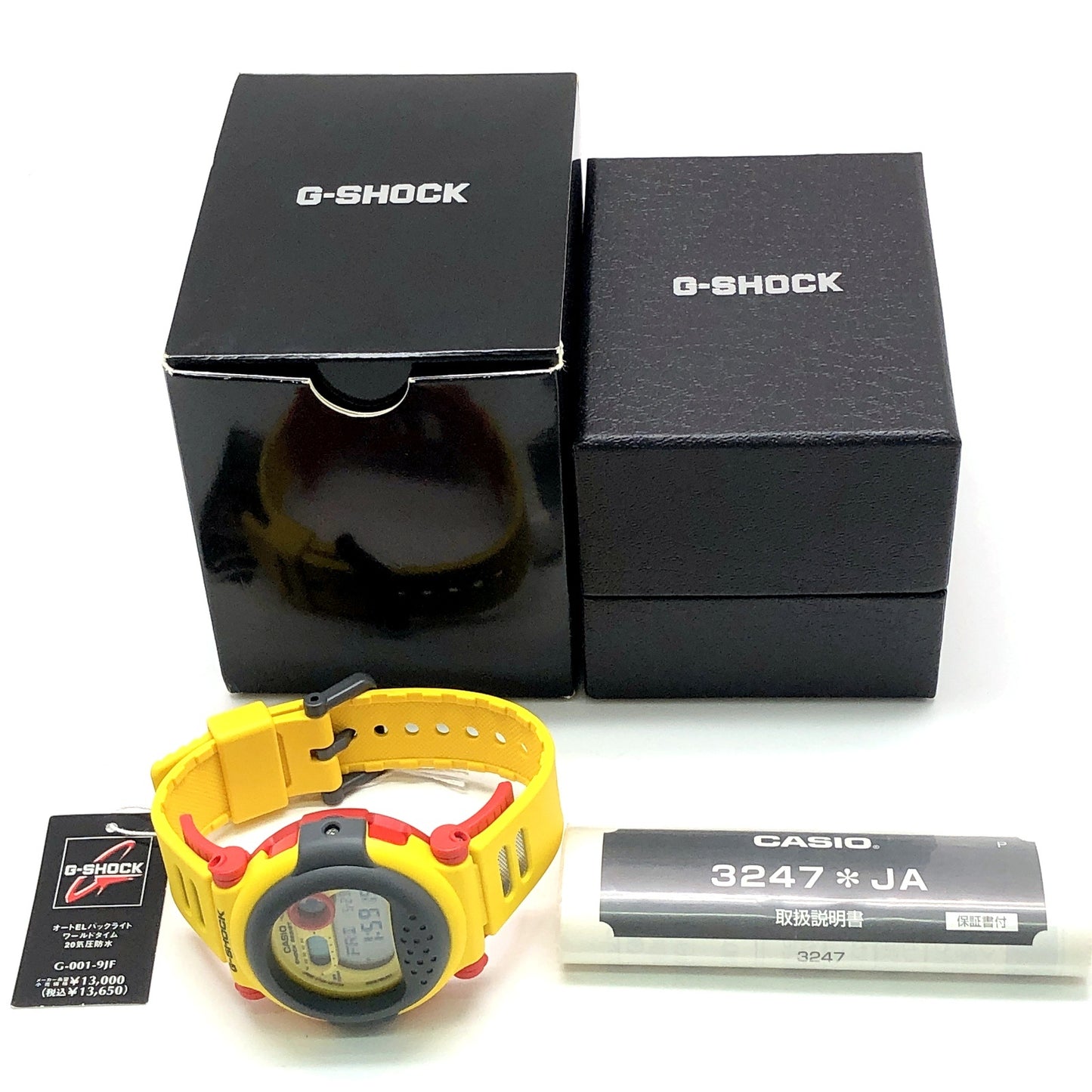 G-001-9 復刻ジェイソン イエロー×レッド