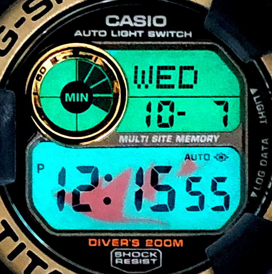 DW-9902GWC-8 フロッグマン WCCS ブラックスケルトン