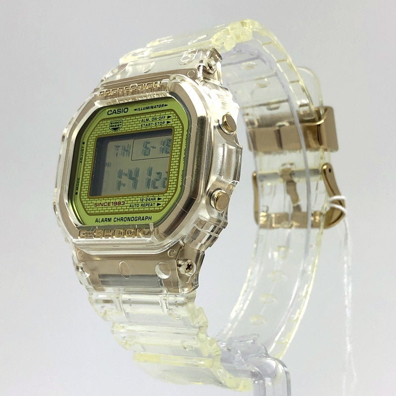 DW-5035E-7 Gショック35周年記念 グレイシアゴールド
