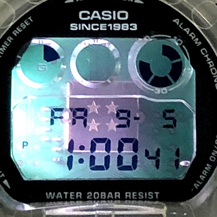 DW-6940RX-7 Gショック誕生40周年記念 クリアリミックス