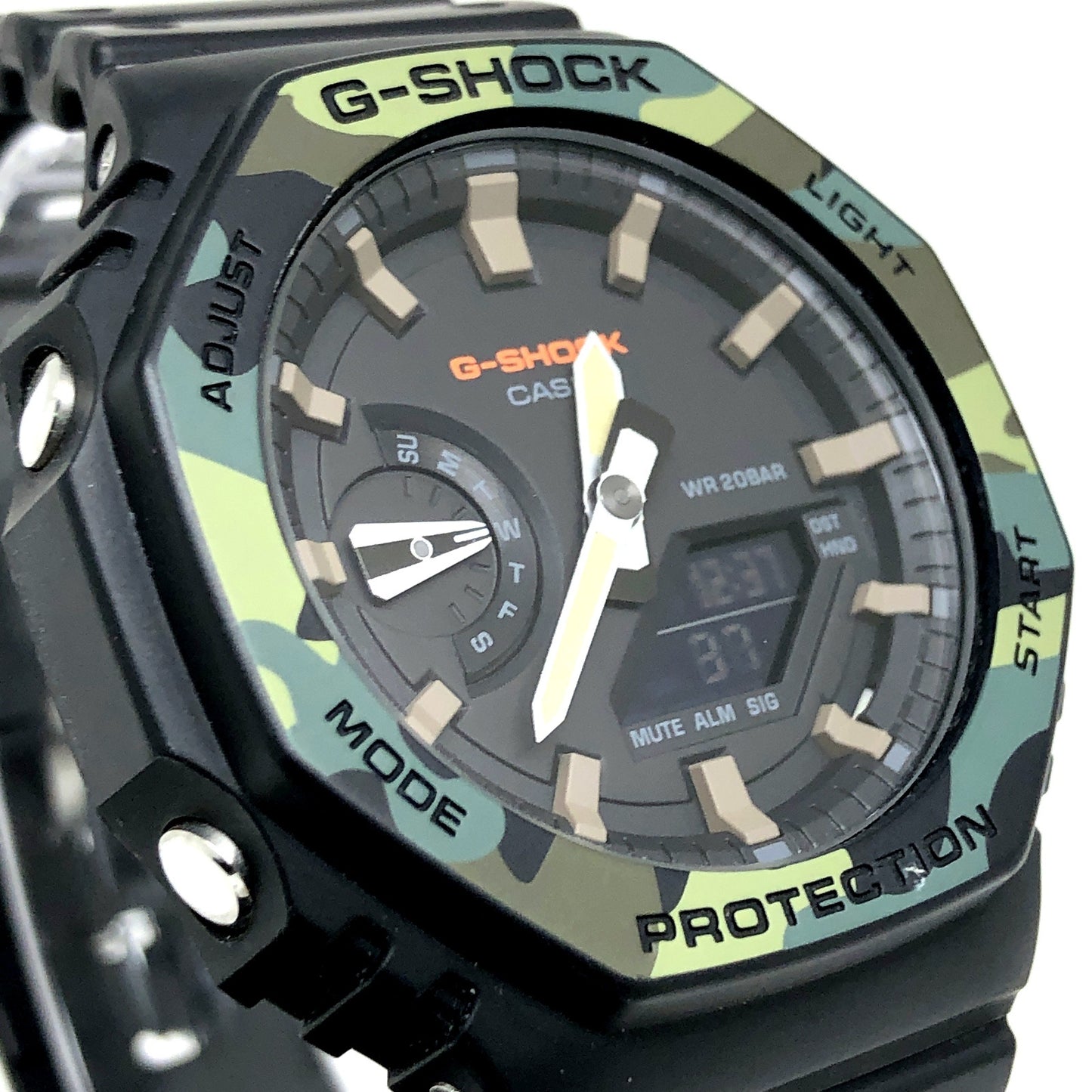 GA-2100SU-1A ユーティリティカラー カモフラージュ