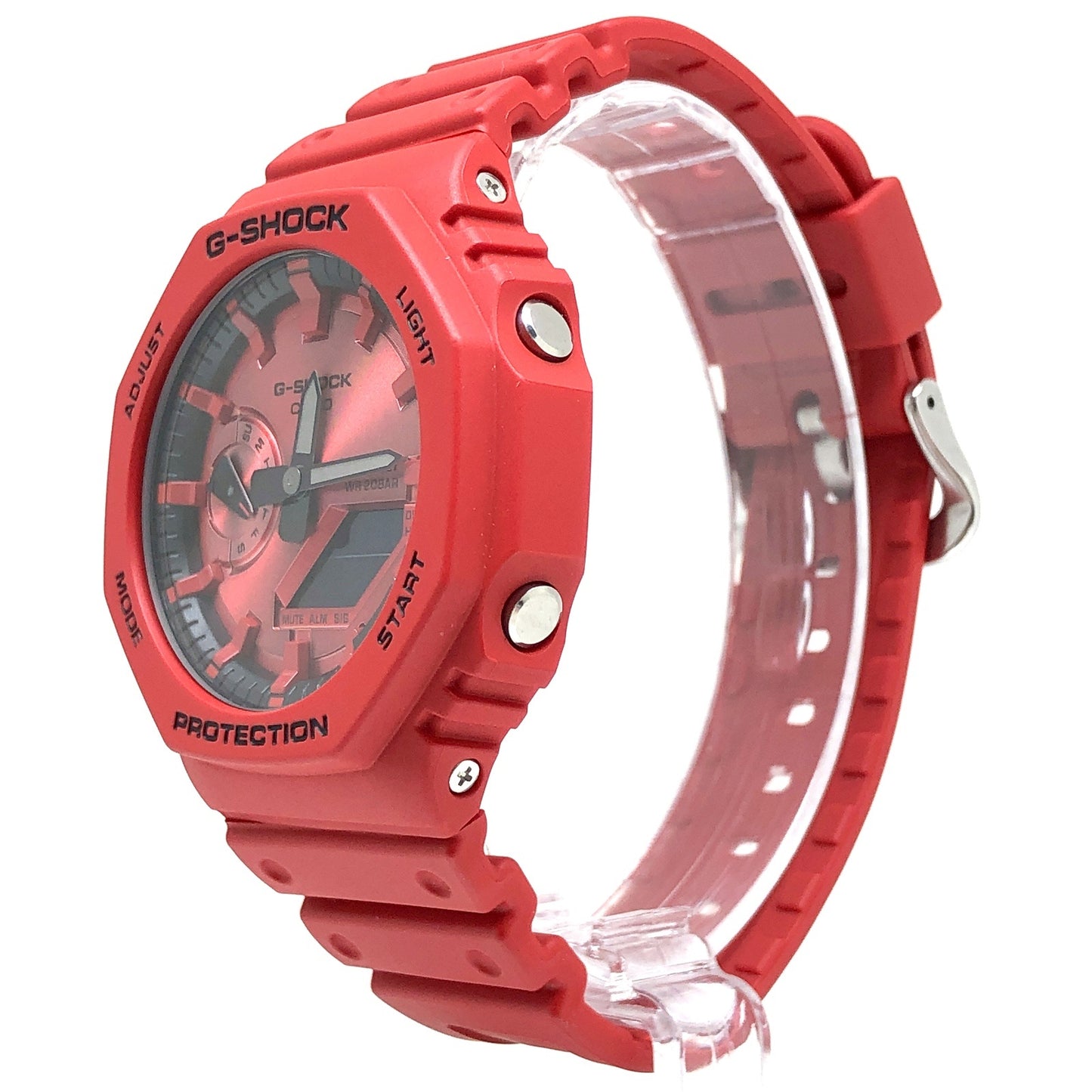 GA-2100RRB-4A カシオーク アイコニックレッド