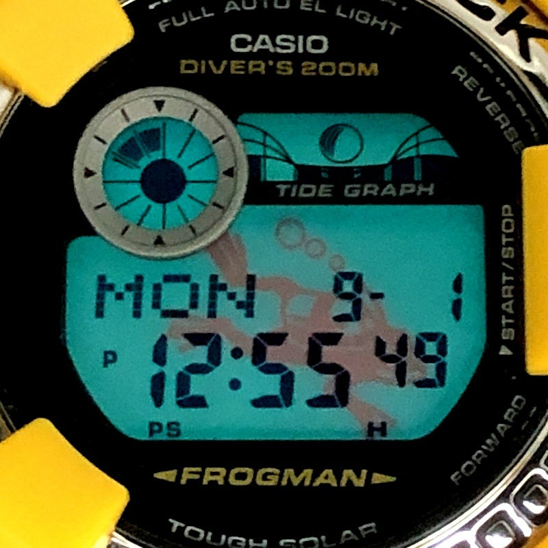 GF-8250-9 フロッグマン 黄蛙 タフソーラー