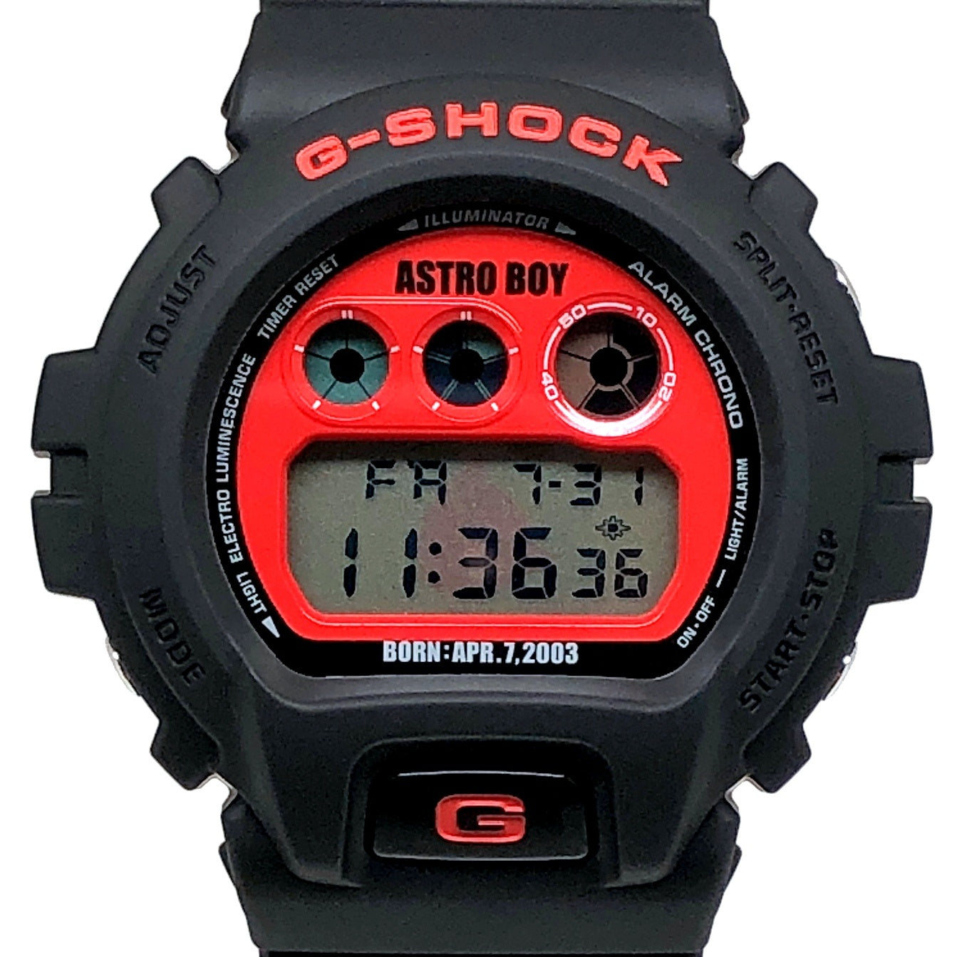 DW-6900FS 鉄腕アトム 手塚治虫生誕80周年記念 限定1000本 コラボレーションモデル