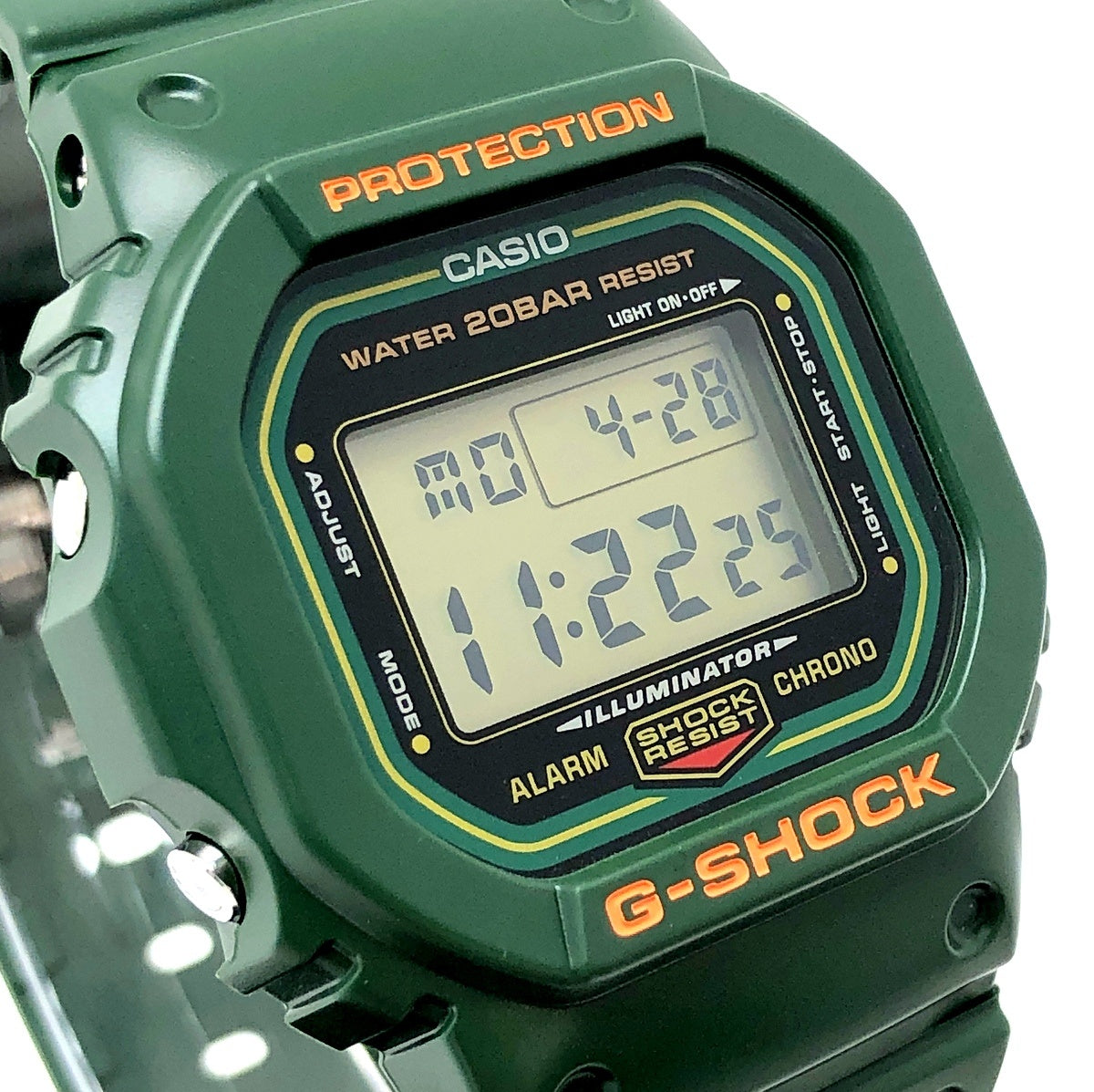 DW-5600RB-3 復刻グリーンスピード 初期カラーリバイバルモデル