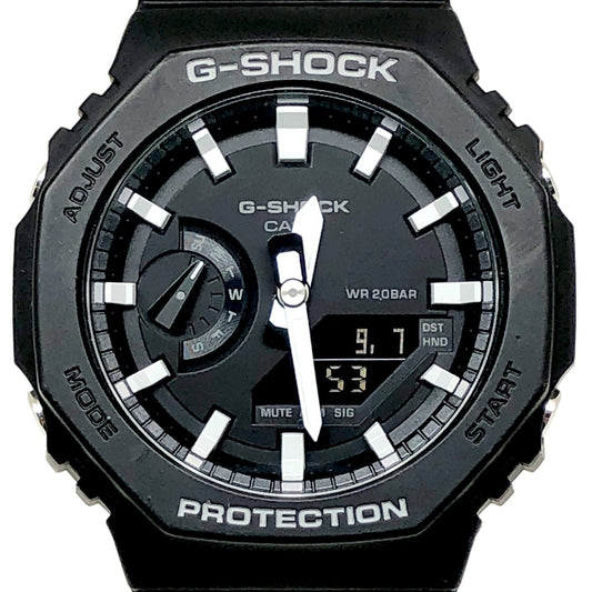 GA-2100-1A オクタゴン カシオーク ブラック