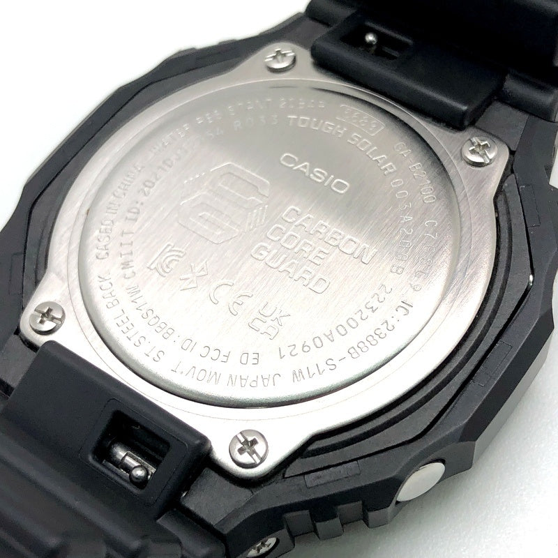 GA-B2100BNR-1A カシオーク タフソーラー Bluetooth搭載