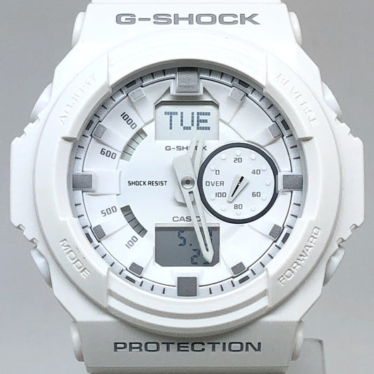 GA-150-7A ビッグケース アナデジモデル ホワイト