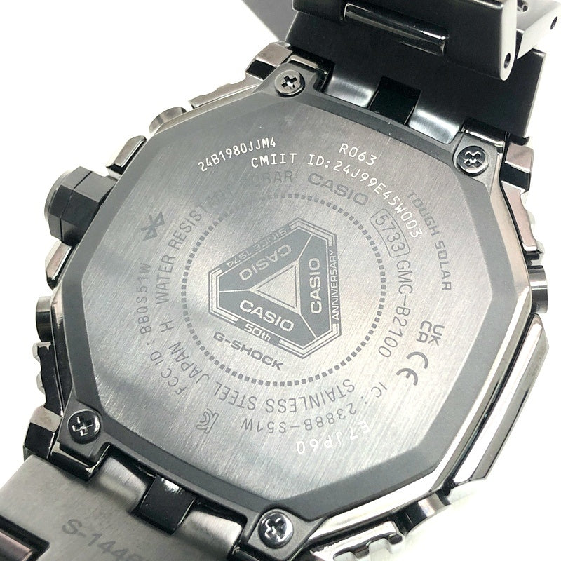 GMC-B2100ZE-1A カシオウォッチ50周年記念 フルメタル クロノグラフ