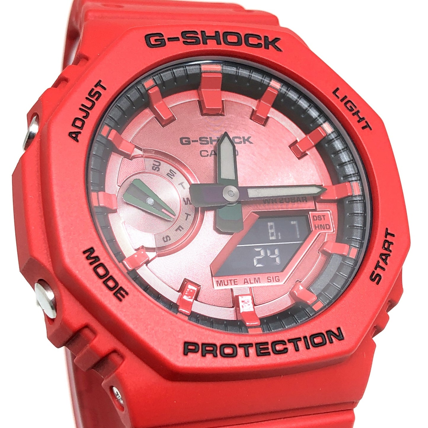 GA-2100RRB-4A カシオーク アイコニックレッド