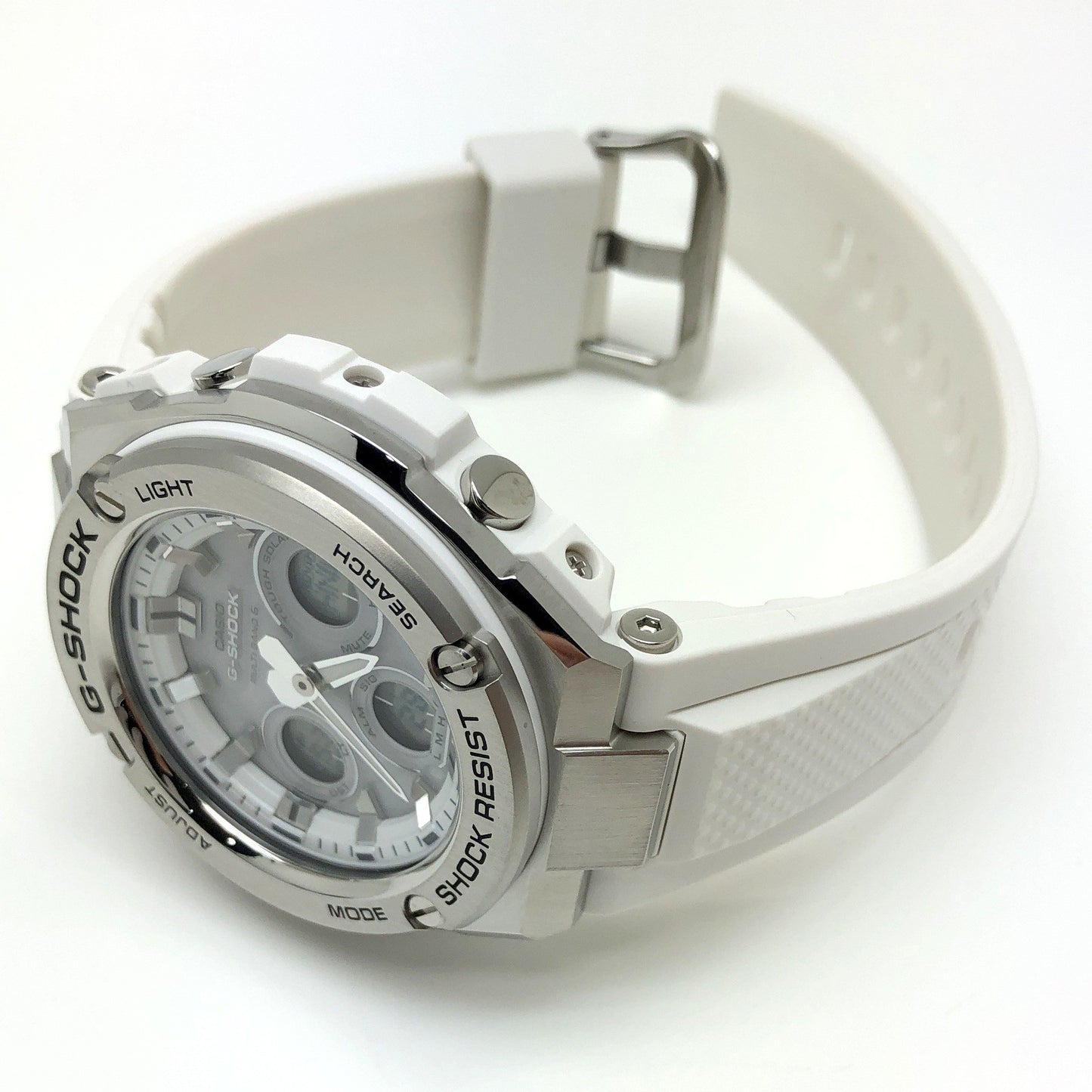 GST-W310-7A G-STEEL SILVER×WHITE