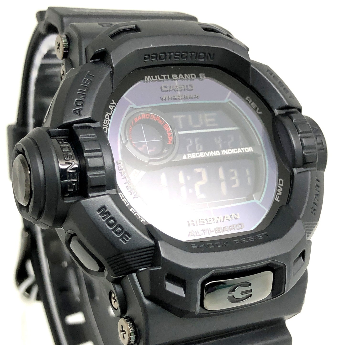 GW-9200MBJ-1 ライズマン メンインマットブラック  電波ソーラーモデル