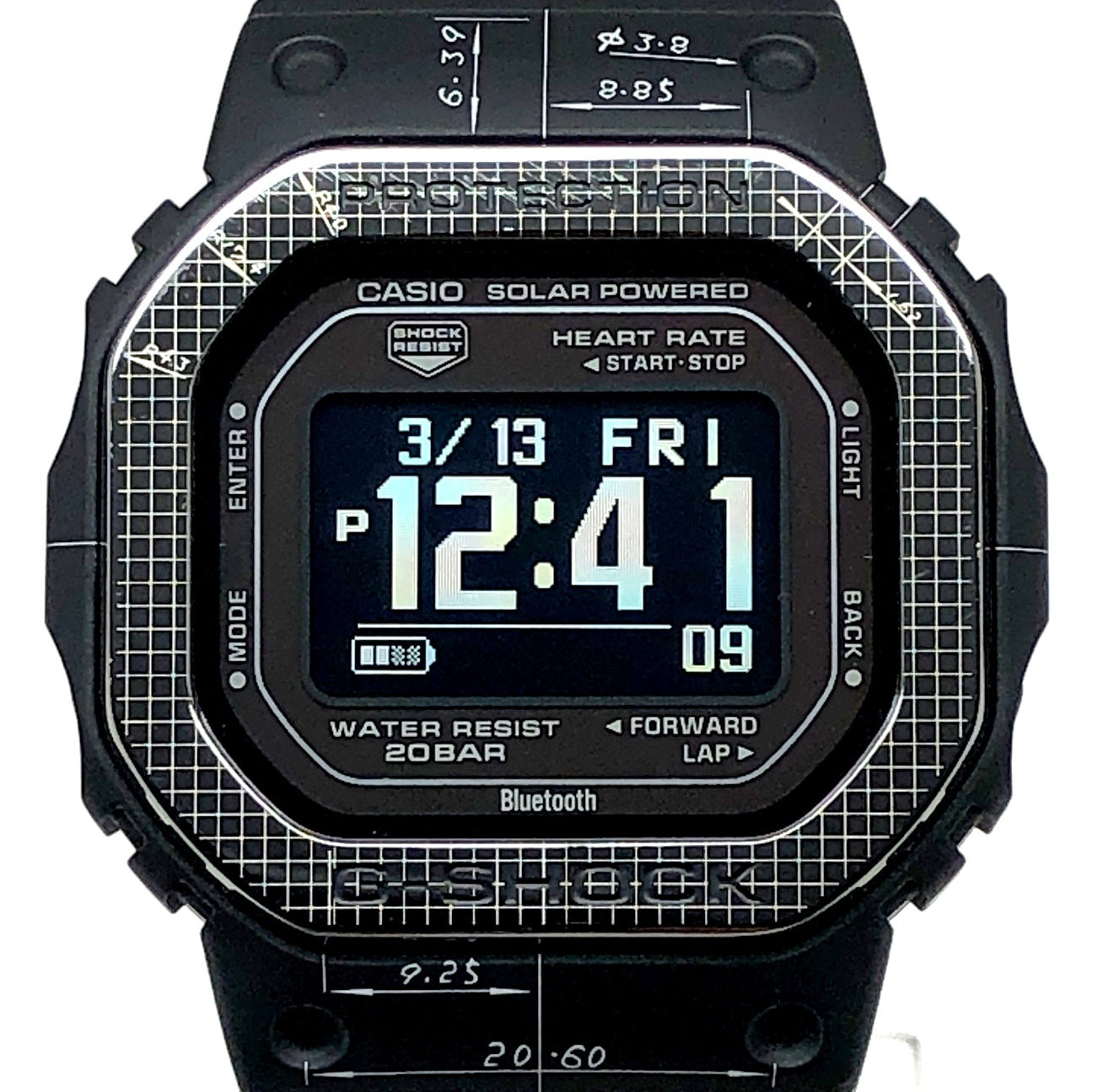DW-H5600EX-1 G-SQUAD 交換用ベゼル・バンド付 5600シリーズ