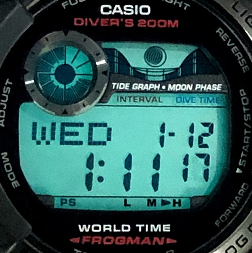 GF-1000-1 フロッグマン タフソーラー搭載 海外モデル