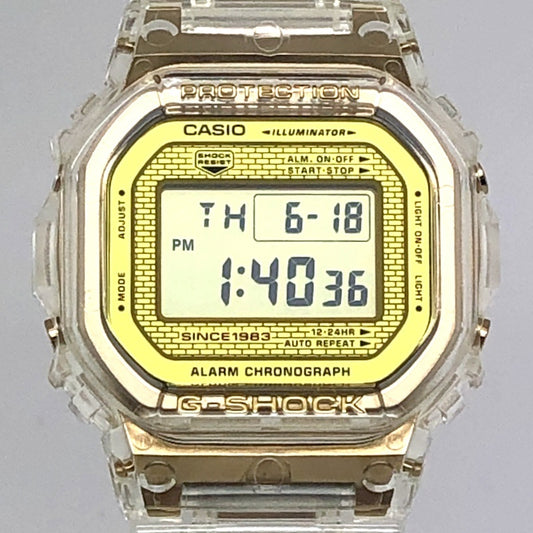 DW-5035E-7 Gショック35周年記念 グレイシアゴールド