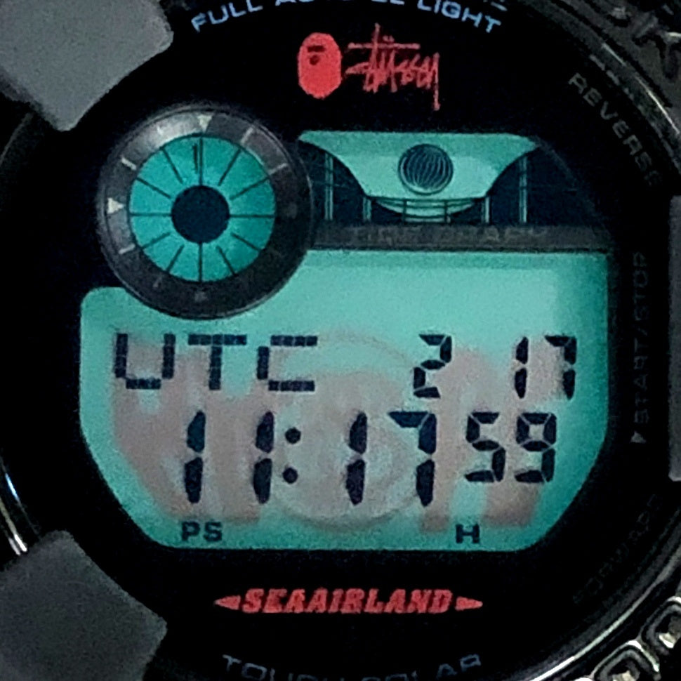 GF-8250BS-1 STUSSY×BAPE トリプルコラボモデル