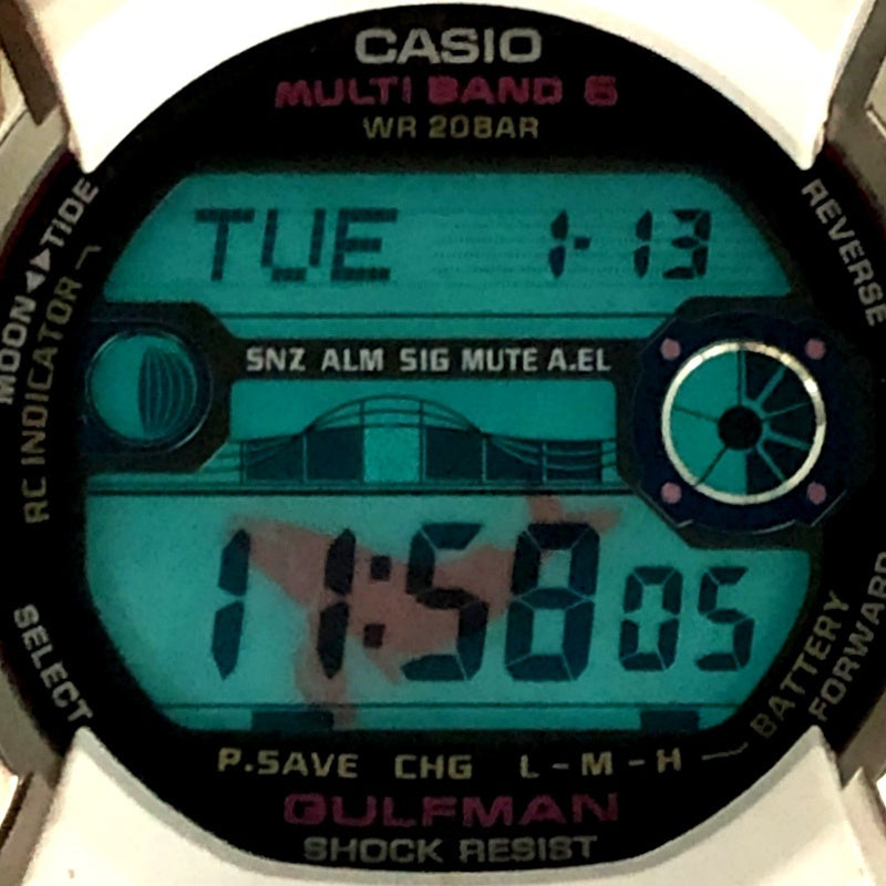 GW-9110K-7 GULFMAN イルクジ2010 電波ソーラーモデル