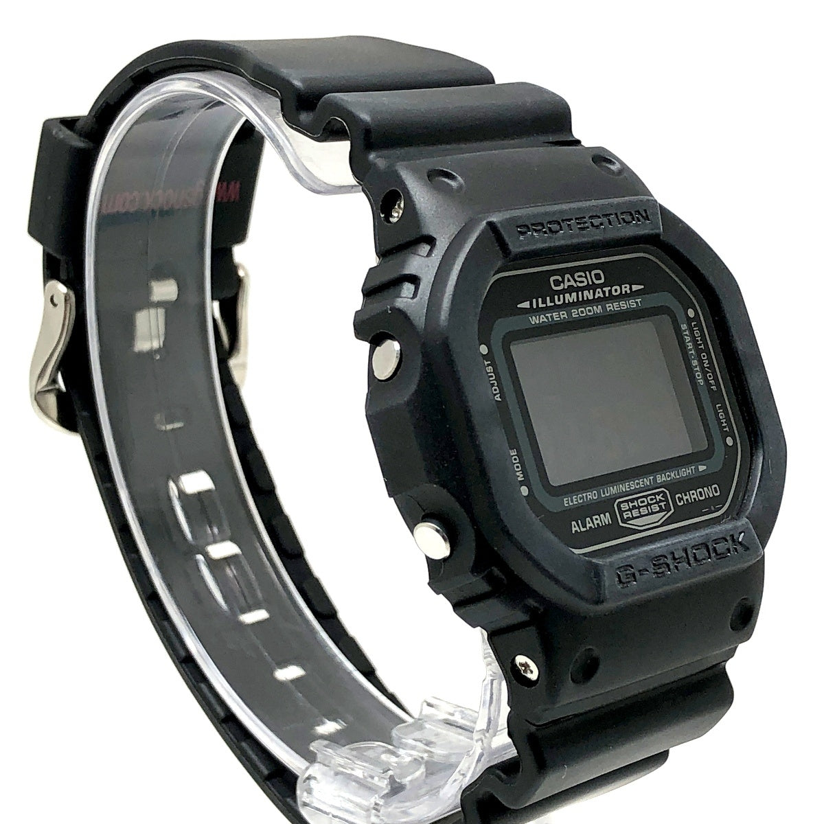 DW-056BK-1V リアルブラック 赤文字反転液晶