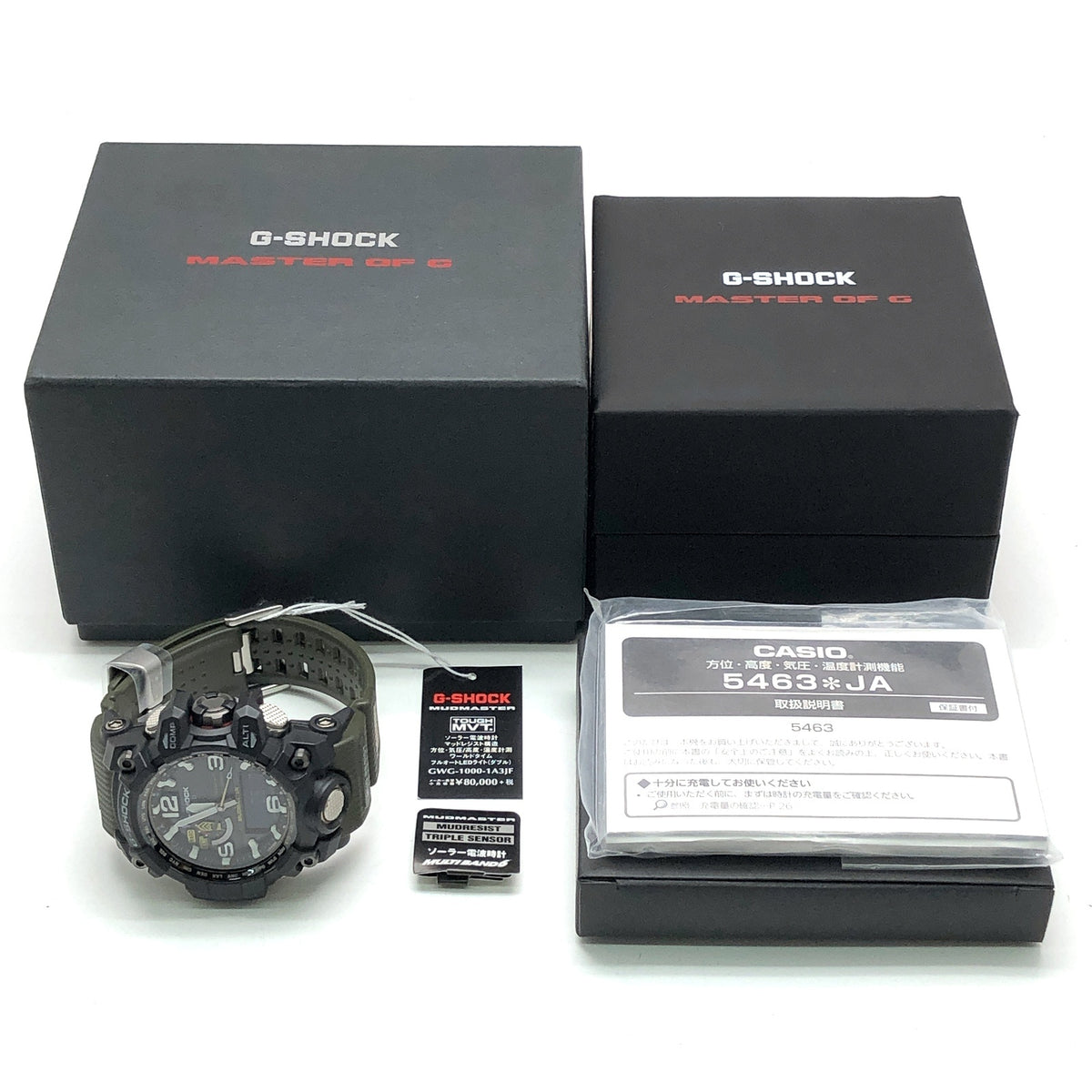 GWG-1000-1A3 マッドマスター トリプルセンサー搭載 ブラック×カーキグリーン
