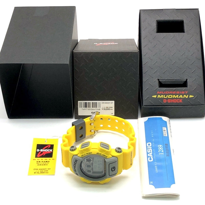 DW-8400Y-9T マッドマン メンインイエロー