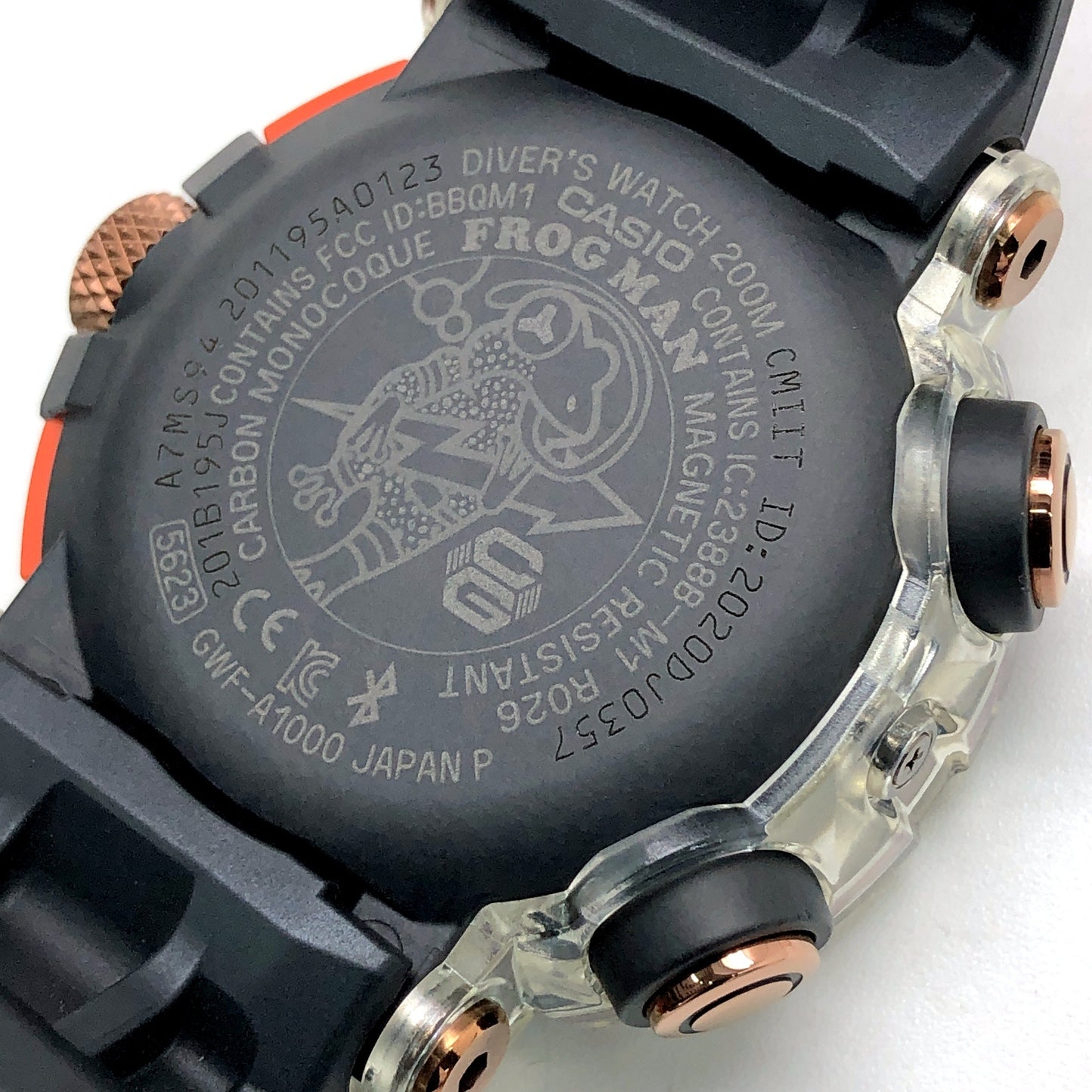 GWF-A1000BRT-1A フロッグマン ボルネオレインボートード