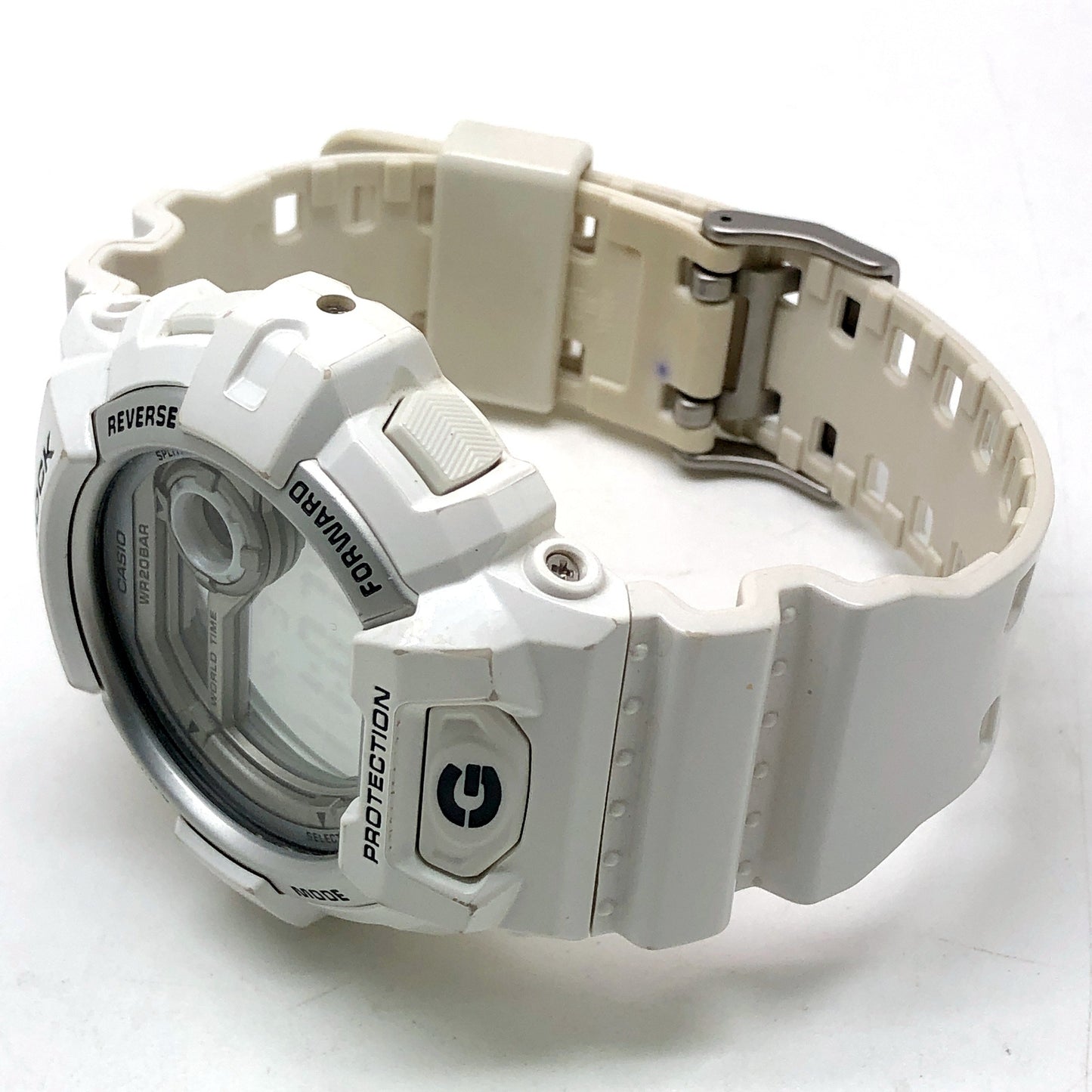 G-8900A-7 ビッグケース 光沢塗装 ホワイト×シルバー