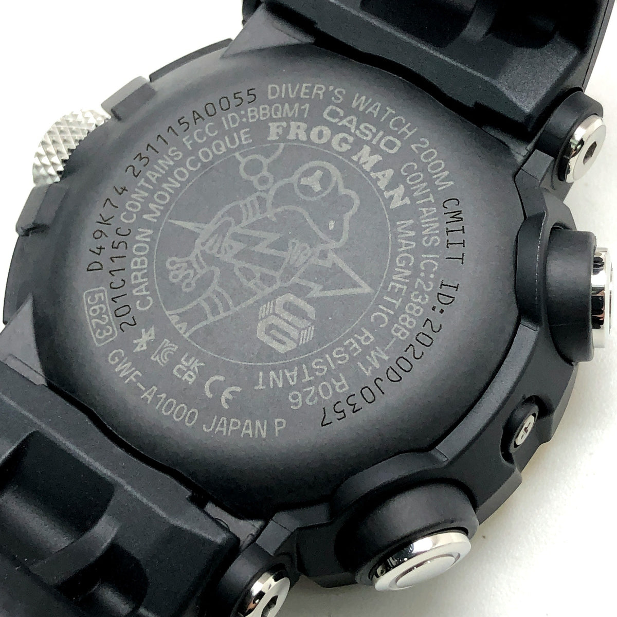 GWF-A1000-1A フロッグマン アナログモデル ブラック