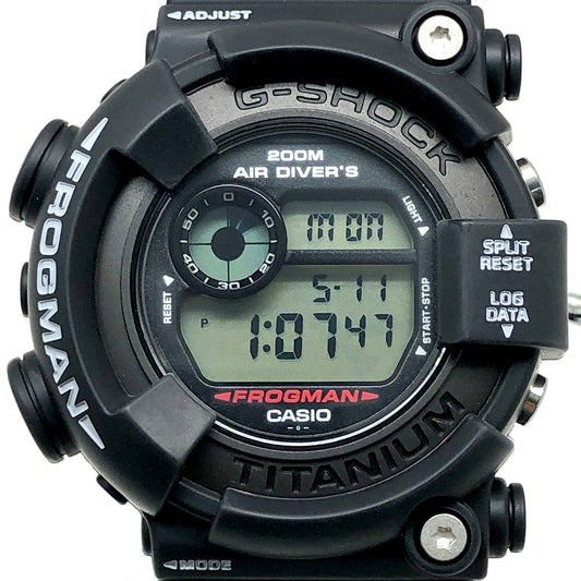 DW-8200MB-1V フロッグマン 白ロゴ G-DAY限定 メンインブラック