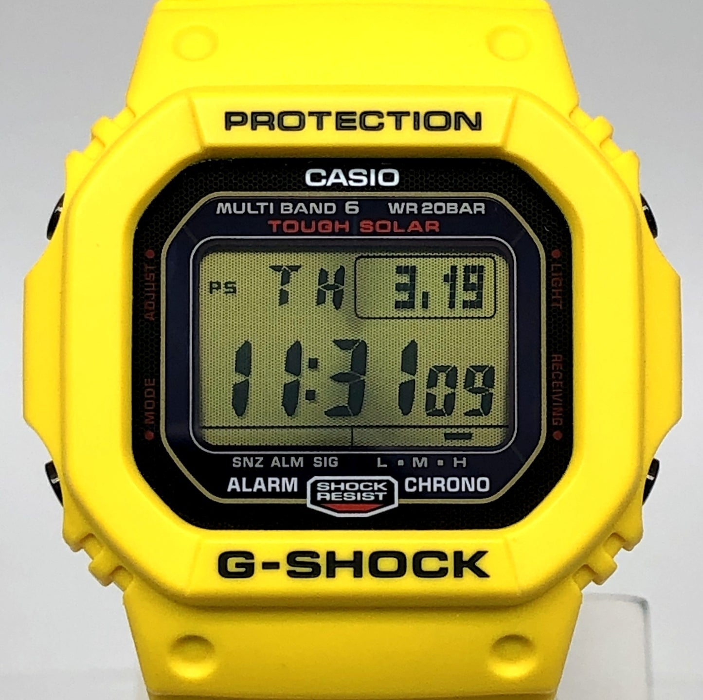 GW-M5630E-9 Gショック30周年記念 ライトニングイエロー