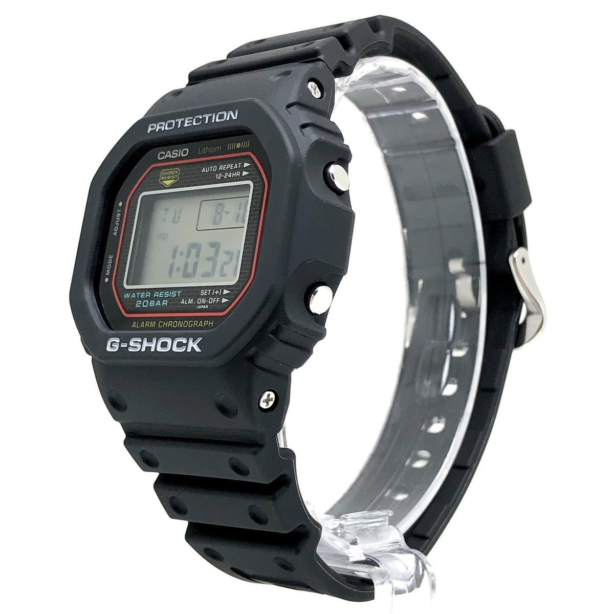 DW-5000R-1A 初代復刻 フラットベゼル採用モデル