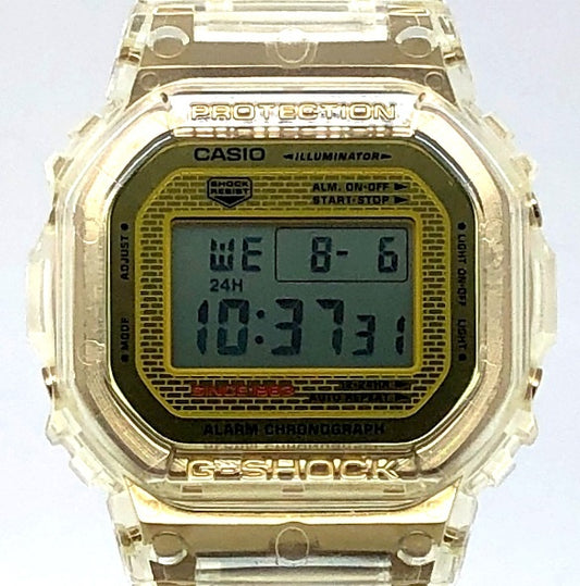 DW-5035E-7 Gショック35周年記念 グレイシアゴールド