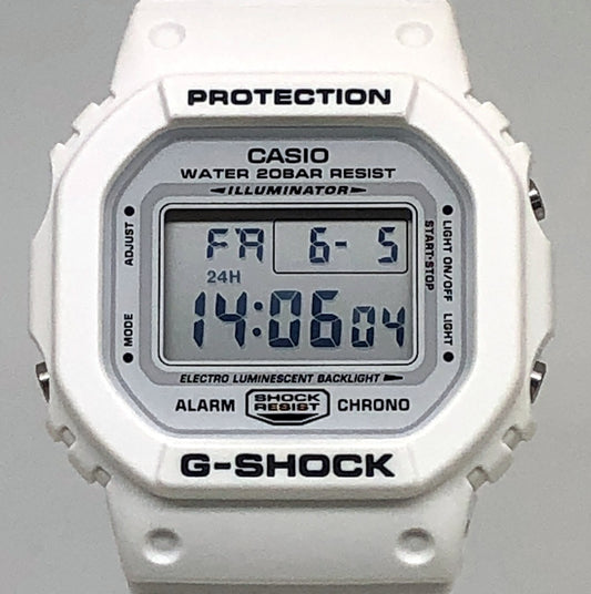 DW-5600MW-7 マリンホワイトシリーズ