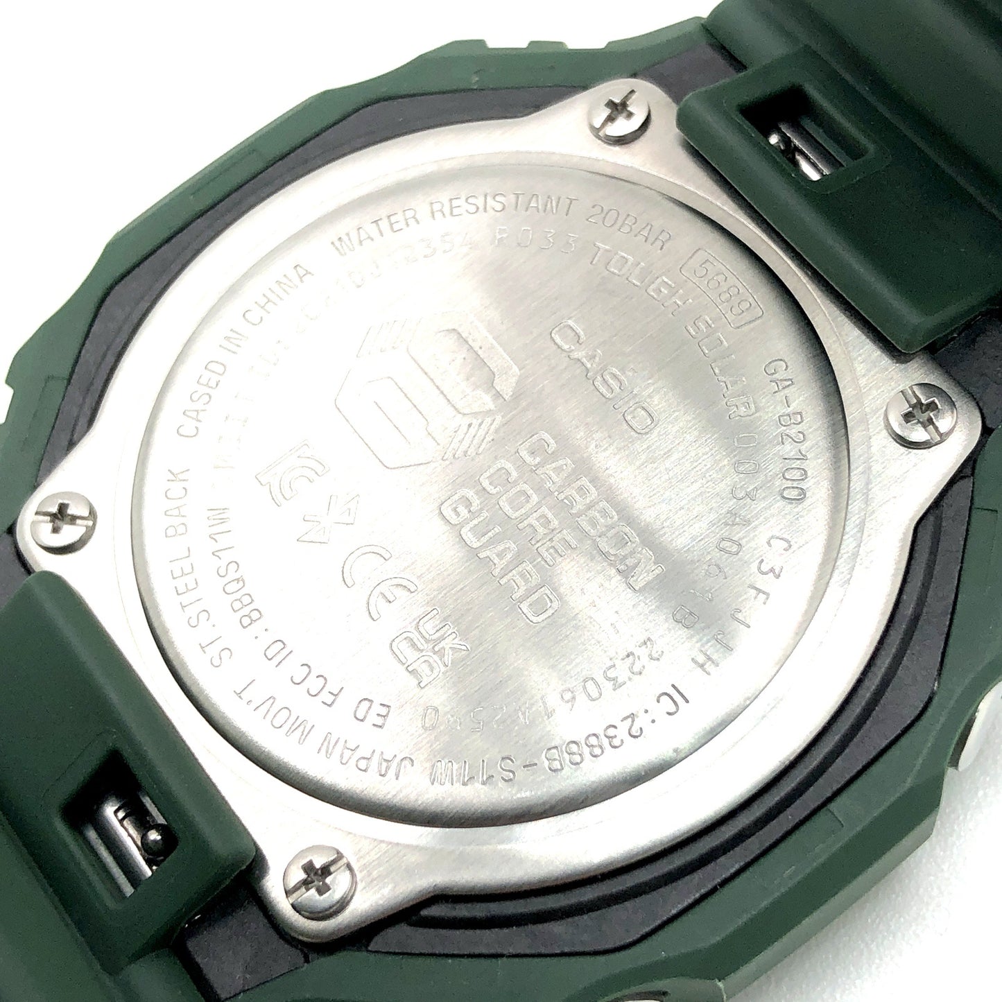 GA-B2100-3A カシオーク タフソーラー Bluetooth搭載