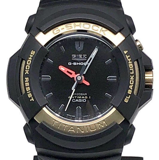 GS-500G-9B GIEZ アナログモデル ブラック×ゴールド