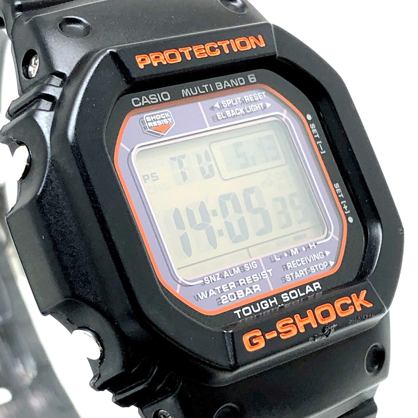 GW-M5610R-1 オレンジ カラー液晶 スピードモデル