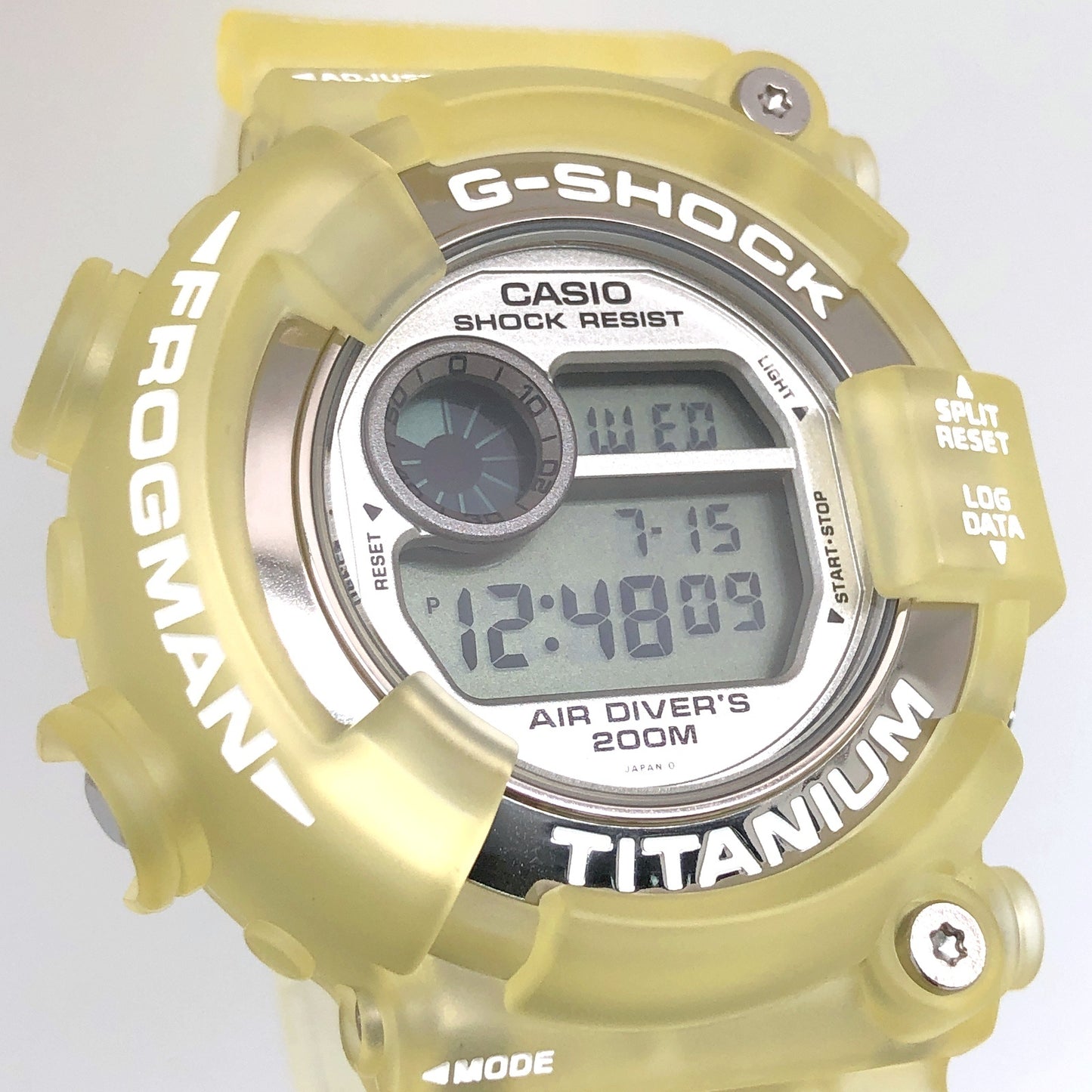 DW-8201WC-7T W.C.C.S. フロッグマン 白ロゴ トリプルマンタEL