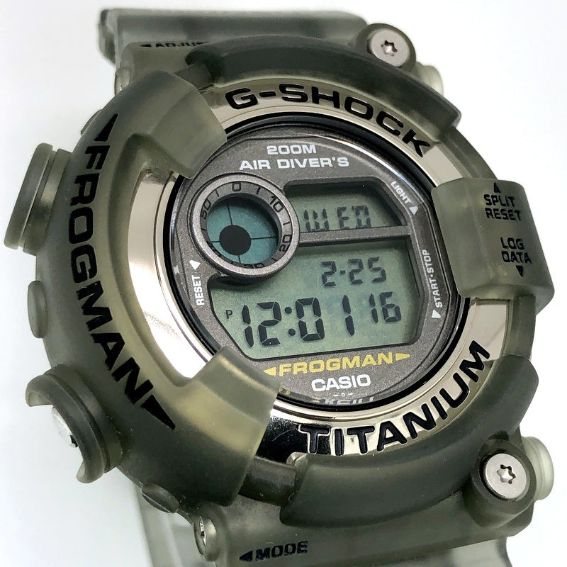 DW-8200MSU-8T フロッグマン99 グレースケルトン 潜水蛙EL