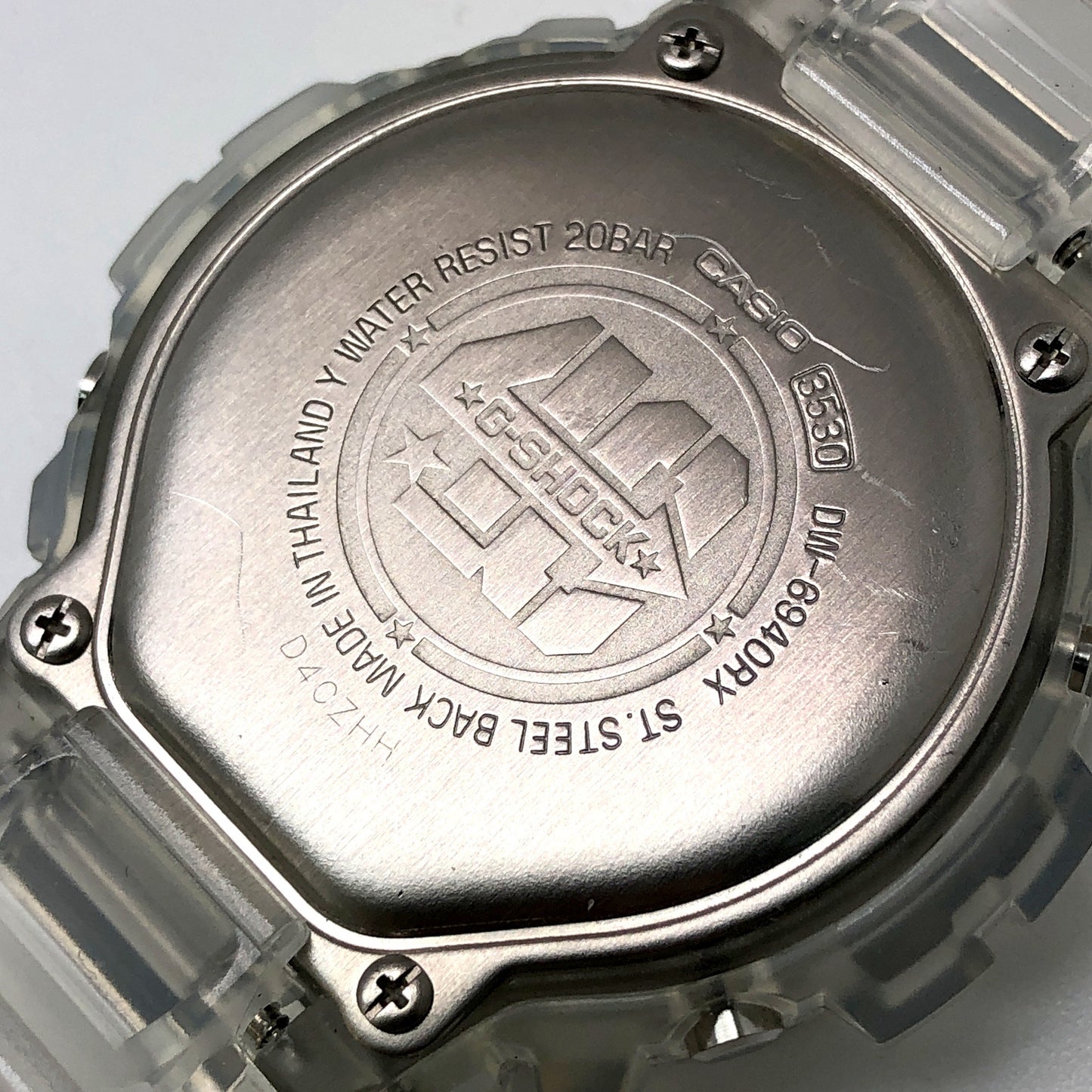 DW-6940RX-7 Gショック誕生40周年記念 クリアリミックス