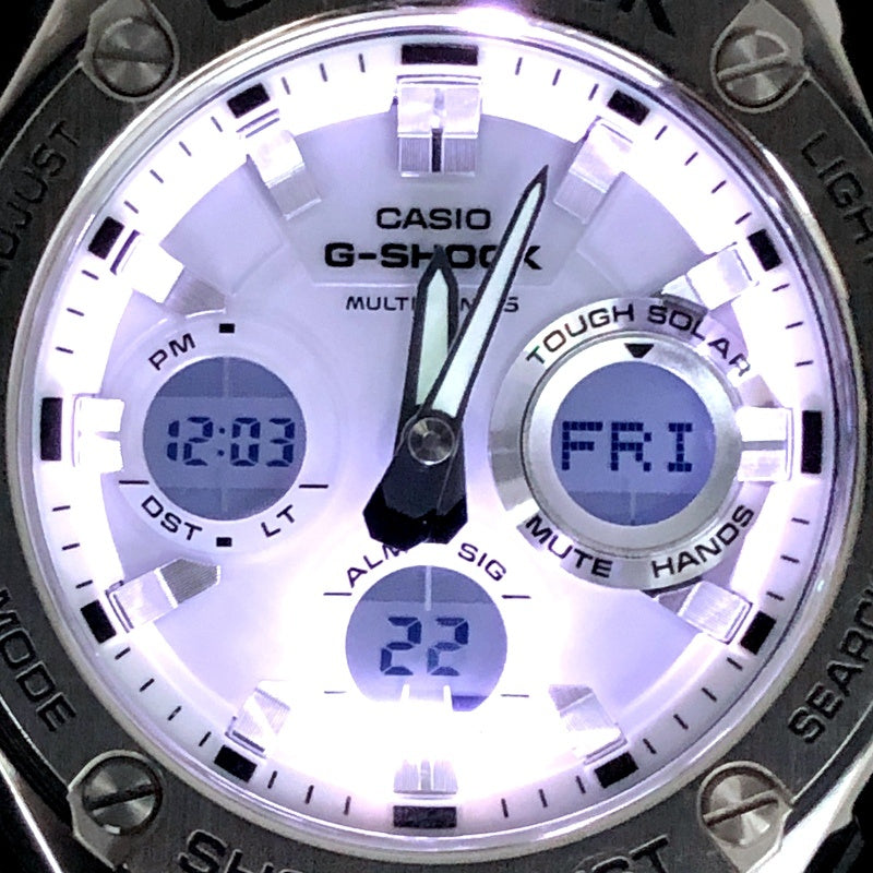 GST-W110D-7A Gスチール 電波ソーラーモデル