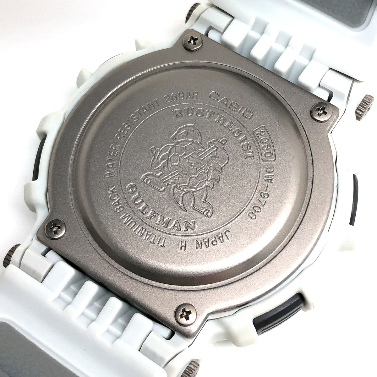 DW-9700LG-8 ガルフマン メンインホワイトグレー