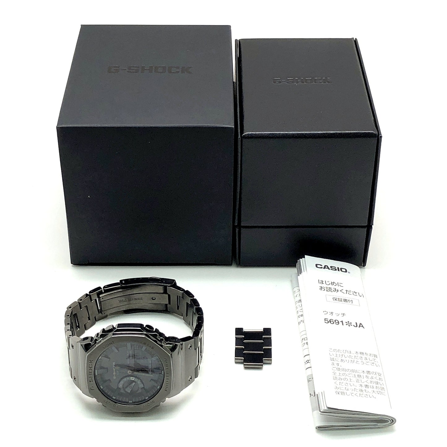 GM-B2100BD-1A フルメタル カシオーク ブラックIP
