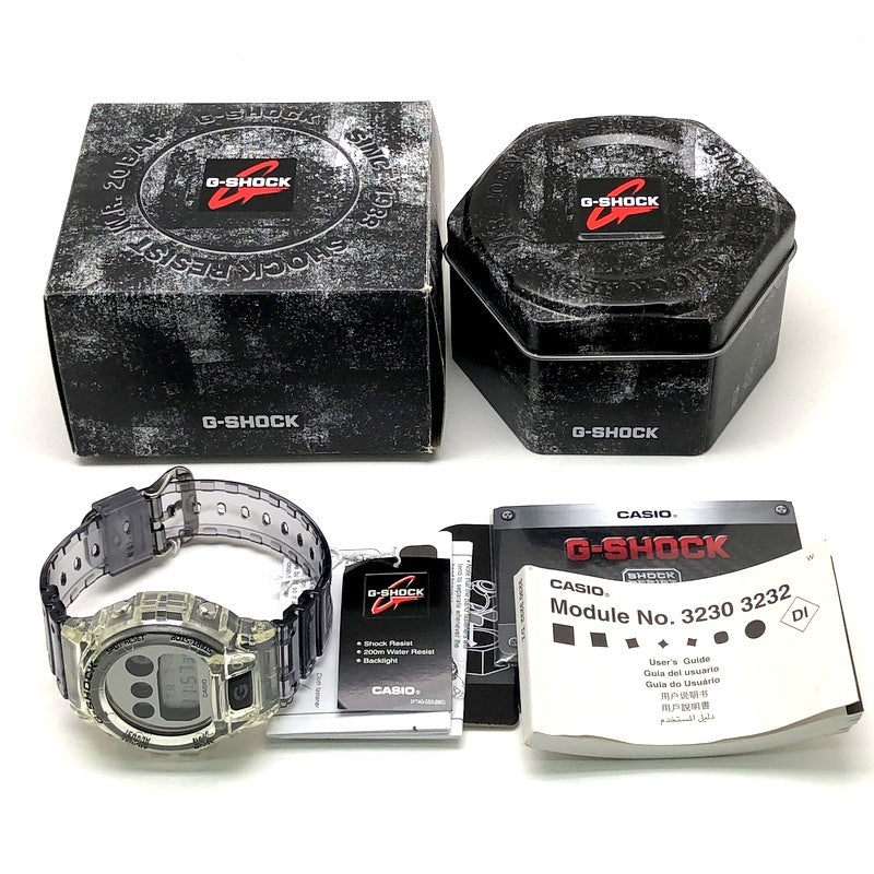 DW-6900SK-1 クリアスケルトン