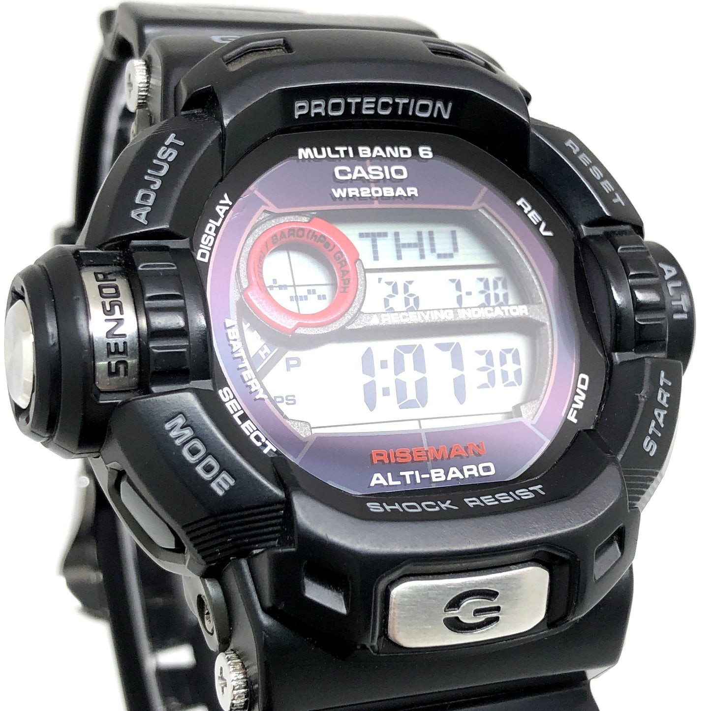 GW-9200J-1 ライズマン 電波ソーラー ツインセンサー搭載モデル