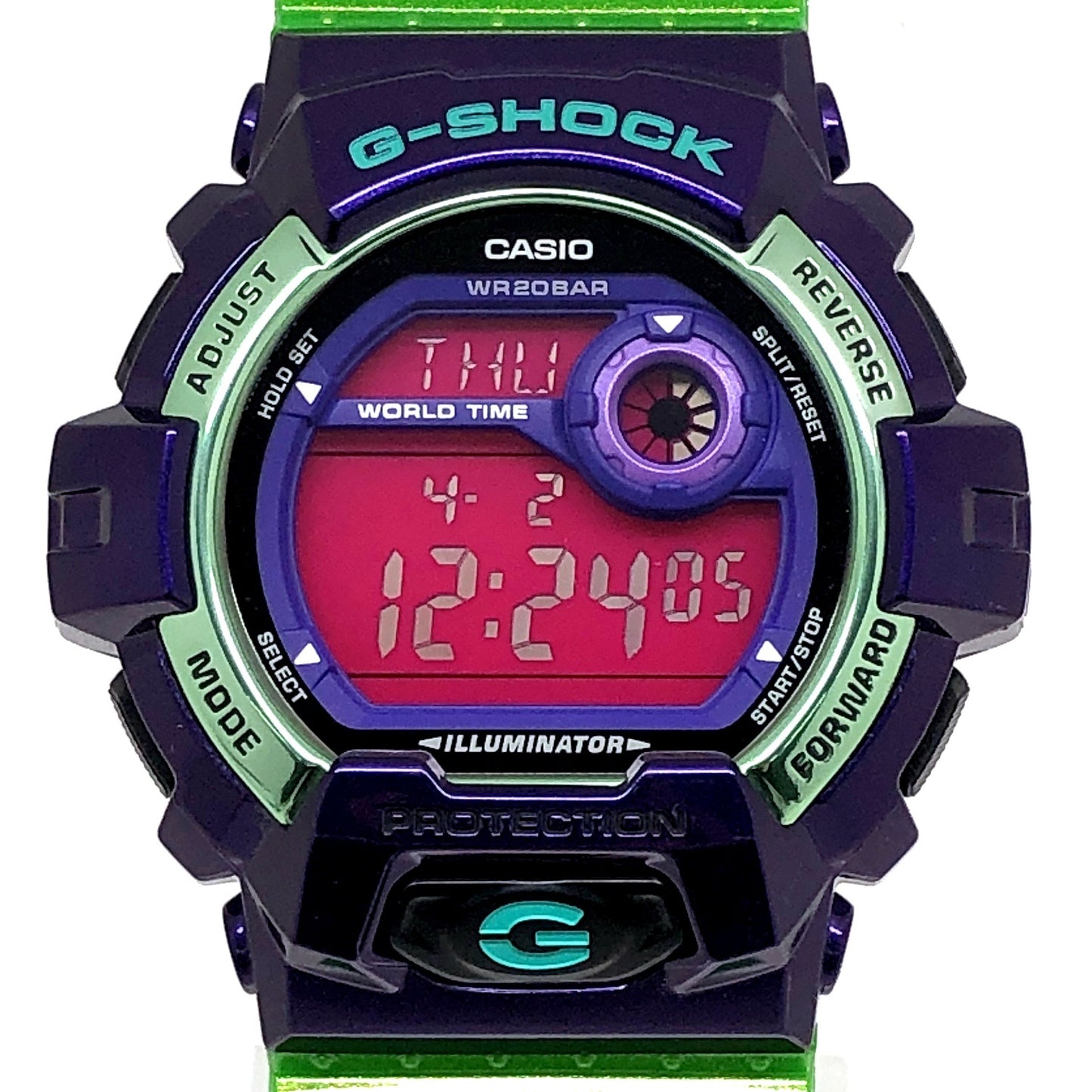 G-8900SC-6 クレイジーカラーズ パープル×グリーン