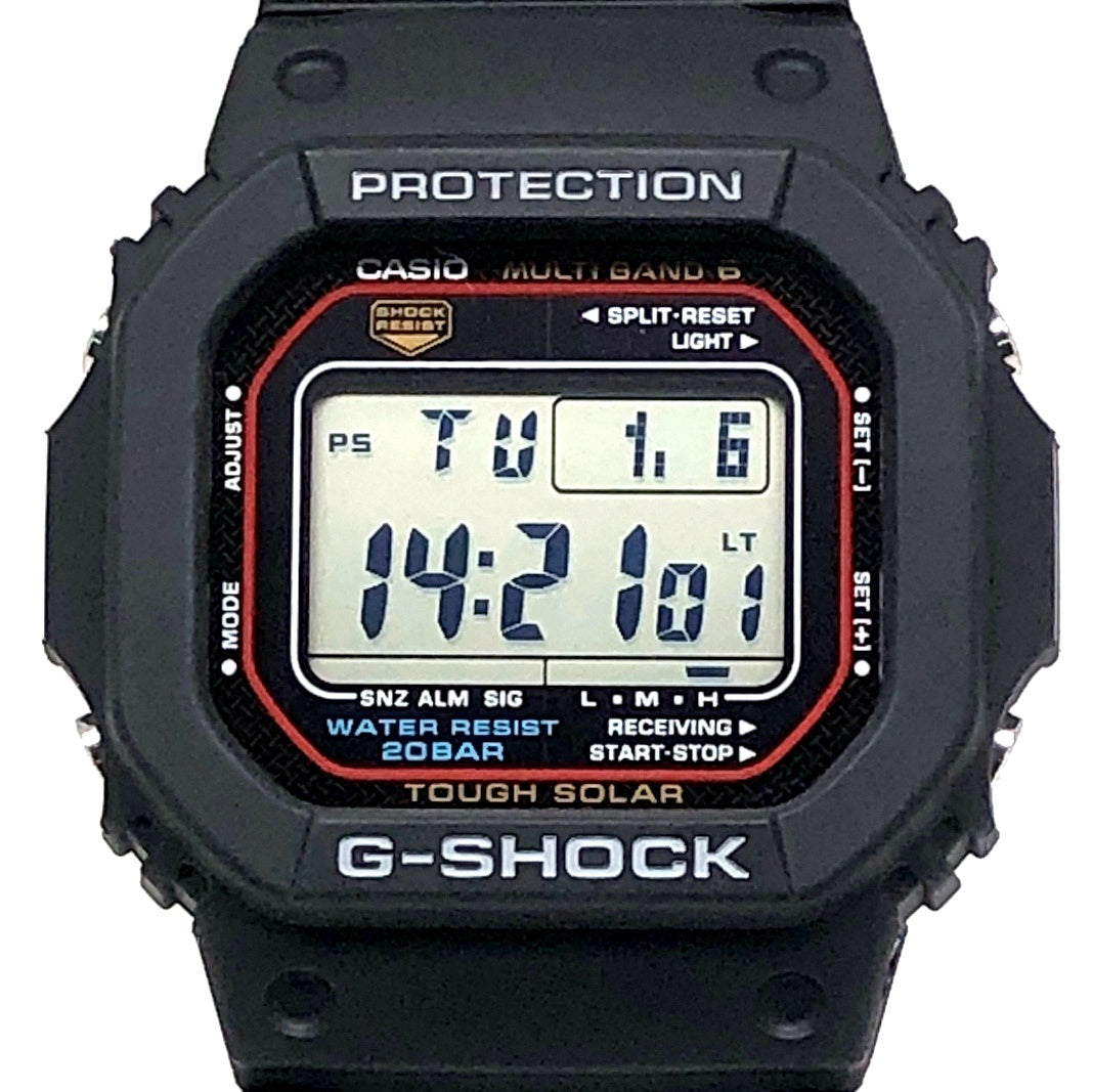 GW-M5610U-1 電波ソーラーモデル LEDバックライト搭載