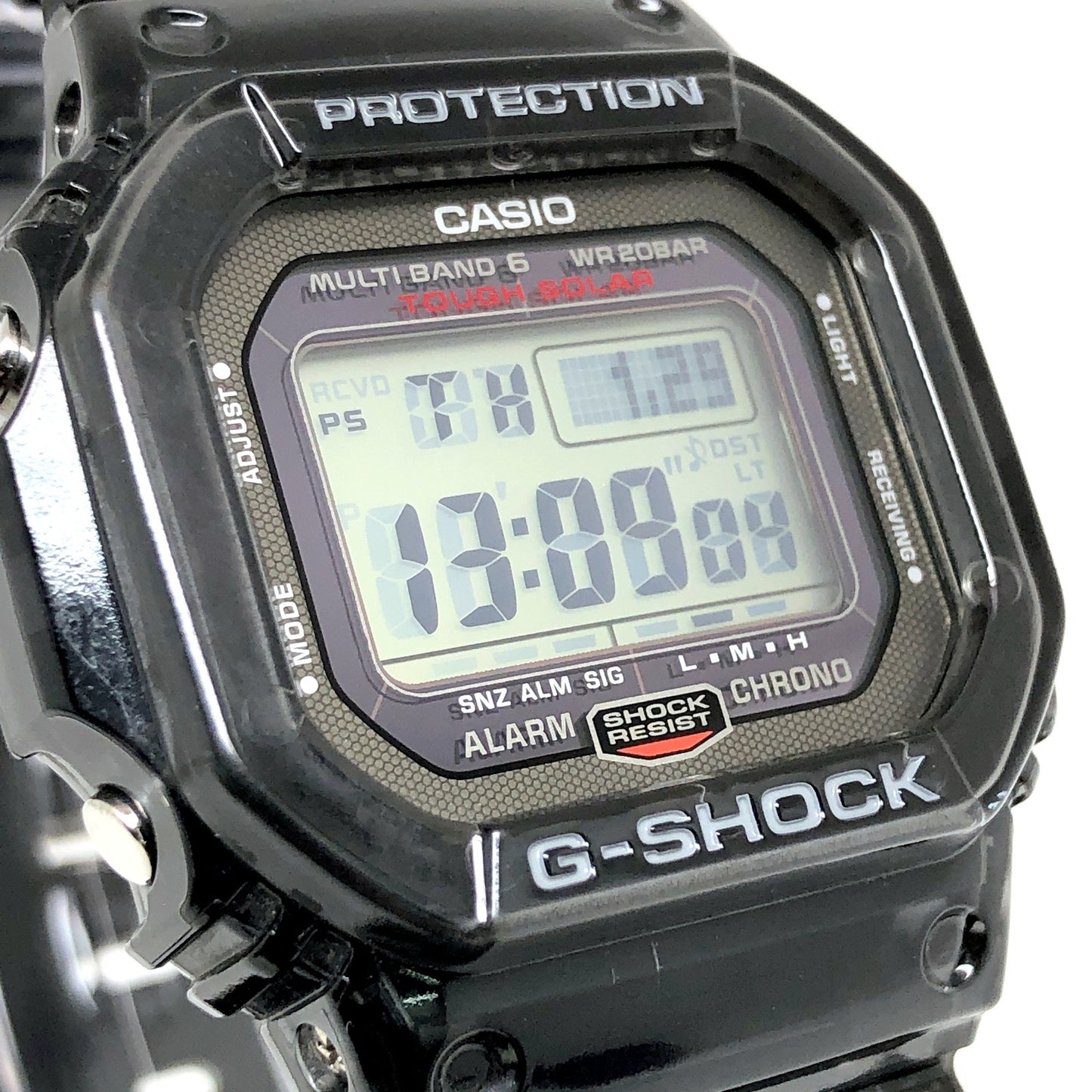 GW-S5600U-1 電波ソーラー搭載 LEDバックライト カーボンファイバー